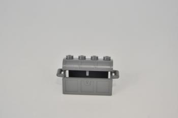 Preview: LEGO Schatzkiste offen neues dunkelgrau Dark Bluish Gray Container 4738ac01