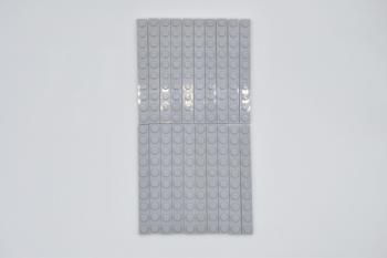 Preview: LEGO 20 x Basisplatte neuhell grau Light Bluish Gray Basic Plate 1x10 4477
