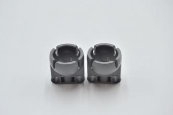 Preview: LEGO 2 x Kugelgelenk neues dunkelgrau Dark Bluish Gray Technic Ball Joint 92911