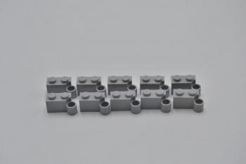 Preview: LEGO 10 x Scharnier neuhell grau Light Bluish Gray Hinge Brick 1x4 Swivel 3831