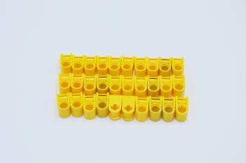 Preview: LEGO 30 x Verbinder 90Â° gelb Yellow Technic Axle and Pin Connector 6536 4107078