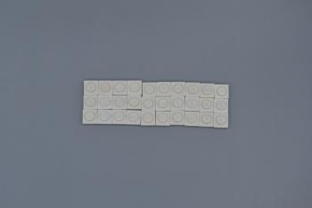 Preview: LEGO 30 x Basisplatte 1x1 weiß white basic plate 3024 302401