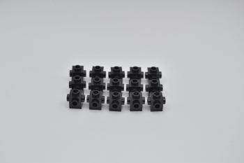 Preview: LEGO 15 x Snot Konverter Schwarz mit 4 Seitennoppen 4733 473326