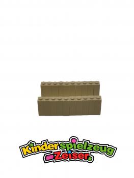 Preview: LEGO 20 x Dachstein SchrÃ¤gstein beige Tan Slope 65 2x1x2 60481