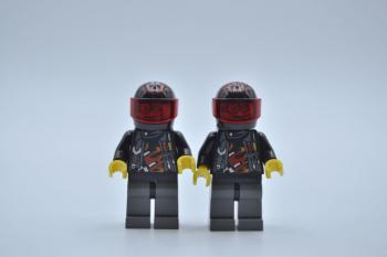 Preview: LEGO 2 x Figur Minifigur Minifigures World Racers Backyard Blaster 3 wr024