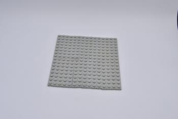 Preview: LEGO 30 x Basisplatte Grundplatte althell grau Light Gray Basic Plate 1x8 3460