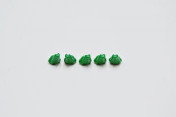 Preview: LEGO 5 x Frosch FrÃ¶sche KrÃ¶te klein grÃ¼n Green Frog Animal Land 33320 