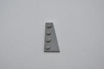 Preview: LEGO FlÃ¼gelplatte rechts alt dunkelgrau Dark Gray Wedge Plate 4x2 Right 41769