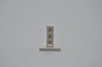 Preview: LEGO Signalhalter MaststÃ¤nder weiÃŸ White Bracket 2x3-1x3 Train Signal Stand 4169