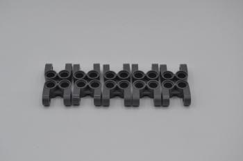 Preview: LEGO 10 x Technic Verbinder neues dunkelgrau Dark Bluish Gray Connector 41678