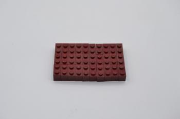 Preview: LEGO 30 x Basisstein dunkelrot Dark Red Basic Brick 1x2 3004 4539102