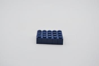 Preview: LEGO 20 x Basisstein dunkel blau Dark Blue Basic Brick 1x1 3005 4255413