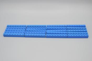 Preview: LEGO 20 x Basisstein Baustein Grundbaustein blau Blue Basic Brick 1x6 3009