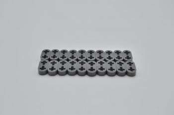 Preview: LEGO 20 x Liftarm flach neues dunkelgrau Dark Bluish Gray Technic 1x2 Thin 41677