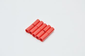 Preview: LEGO 10 x Technik Verbinder rot Red Technic Pin Connector Round 2L 75535