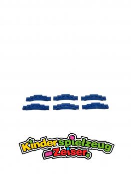 Preview: LEGO 6 x KotflÃ¼gel Bogen blau Blue Vehicle Mudguard 1 1/2x6x1 Arch 62361