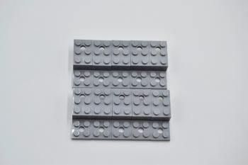 Preview: LEGO 10 x Winkel 2 LÃ¶cher neuhell grau Light Bluish Gray Bracket 5x2x1 1/3 11215