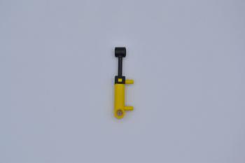 Preview: LEGO Pneumatik Zylinder gelb Yellow Pneumatic Cylinder 2 Inlets Small x189c01 