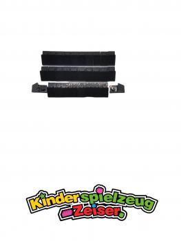 Preview: LEGO 30 x Dachstein Ausschnitt schwarz Black Slope 45 2x1 with 2/3 Cutout 92946