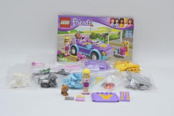 Preview: LEGO Set 3183 Friends mit BA Stephanie's Cool Convertible with instruction