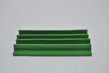 Preview: LEGO 20 x Paneele Bank Sitz Ecke grÃ¼n Green Panel 1x2x1 4865