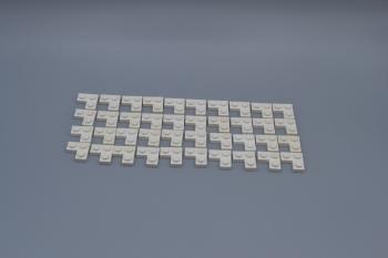 Mobile Preview: LEGO 40 x Eckplatte Ecke flach weiÃŸ White Plate 2x2 Corner 2420