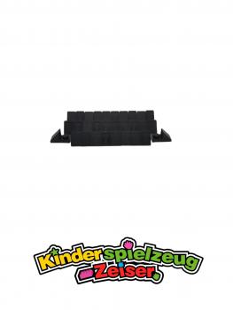 Preview: LEGO 30 x Dachstein Ausschnitt schwarz Black Slope 45 2x1 with 2/3 Cutout 92946