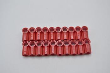 Preview: LEGO 20 x Verbinder rot Red Technic Axle and Pin Connector Angled #1 32013