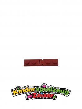 Preview: LEGO Schanierplatte rot Red Hinge Plate 1x2 Single Double Finger hngpltc01