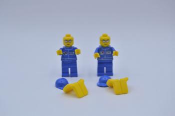 Preview: LEGO 2 x Figur Minifigur Octan blau blue oil life jacket oct056 aus Set 4641