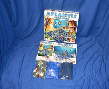 Preview: LEGO Set 3851 Atlantis Treasure Brettspiel mit BA Game with instruction