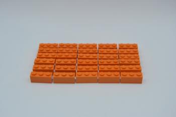 Mobile Preview: LEGO 30 x Basisstein 1x3 orange orange basic brick 3622 4118787