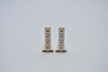 Preview: LEGO 2 x StÃ¼tze Winkelplatte weiÃŸ White Bracket 2x2-1x4 2422