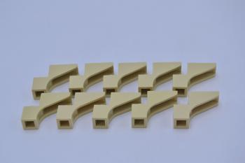 Preview: LEGO 10 x Bogen BÃ¶gen BrÃ¼ckenstein beige Tan Arch 1x3x2 88292