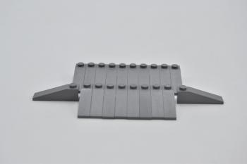 Preview: LEGO 20 x Dachstein neues dunkelgrau Dark Bluish Gray Slope 18 4x1 60477