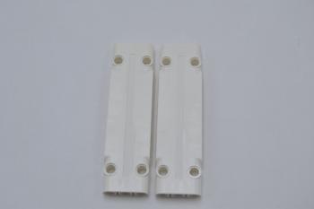 Preview: LEGO 2 x Paneele weiÃŸ White Technic Panel Plate 3x11x1 15458