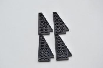 Preview: LEGO 4 x FlÃ¼gelplatte schwarz Black Wedge Plate 8x4 Wing Left 3933