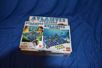 Preview: LEGO Set 3851 Atlantis Treasure Brettspiel mit BA Game with instruction