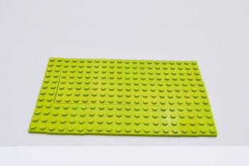 Preview: LEGO 30 x Basisplatte lindgrÃ¼n Lime Basic Plate 2x4 3020 