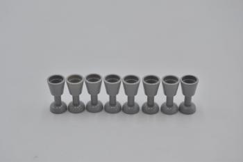 Preview: LEGO 8 x Kelch Becher Pokal neuhell grau Light Bluish Gray Utensil Goblet 2343