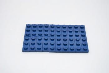 Preview: LEGO 20 x Basisplatte dunkelblau Dark Blue Basic Plate 1x3 3623 4177735