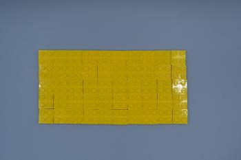 Preview: LEGO 50 x Basisplatte 2x2 gelb yellow basic plate 3022 302224