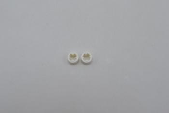 Preview: LEGO 2 x Stopper Distanzring weiÃŸ White Technic Bush 1/2 Smooth 4265c