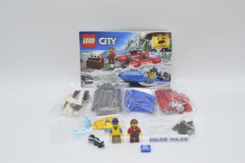 Preview: LEGO Set 60176 Town City Flucht mit BA Wild River Escape with instruction