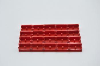 Preview: LEGO 20 x Kippscharnier Basis rot Red Hinge Brick 1x2 Base 3937
