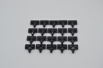 Preview: LEGO 20 x Scharniere 1x2 1 Finger schwarz black hinge 44567 4185620