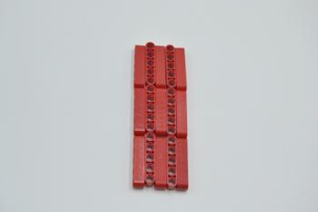 Preview: LEGO 15 x Liftarm rot Red Technic Liftarm 1x5 Thick 32316 4142132