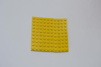 Preview: LEGO 10 x Basisplatte 1x10 gelb yellow plate 4477 447724 6079138