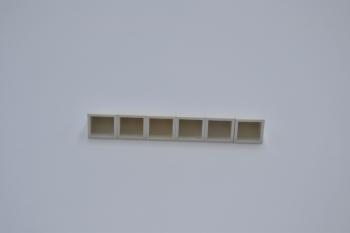 Preview: LEGO 6 x SchrÃ¤gstein 2x2x2 weiÃŸ white roof tile without Bbottom tube 3678 3678a