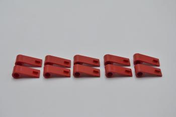 Preview: LEGO 10 x TÃ¼r Eisenbahn Auto links rot Red Door 1x3x1 Left 3822